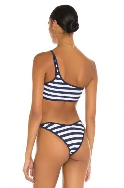 Lovers And Friends Valora Top In Blue & White Stripe -Lovers and Friends Sales Shop LOVF WX862 V3