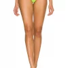 Lovers And Friends Vinnie Bottom In Neon Green 2 Lovers And Friends Vinnie Bottom In Neon Green -Lovers and Friends Sales Shop LOVF WX944 V1