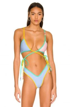 Lovers And Friends Living Life Top In Pink & Blue