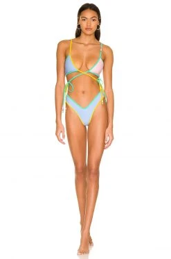 Lovers And Friends Living Life Top In Pink & Blue -Lovers and Friends Sales Shop LOVF WX956 V4